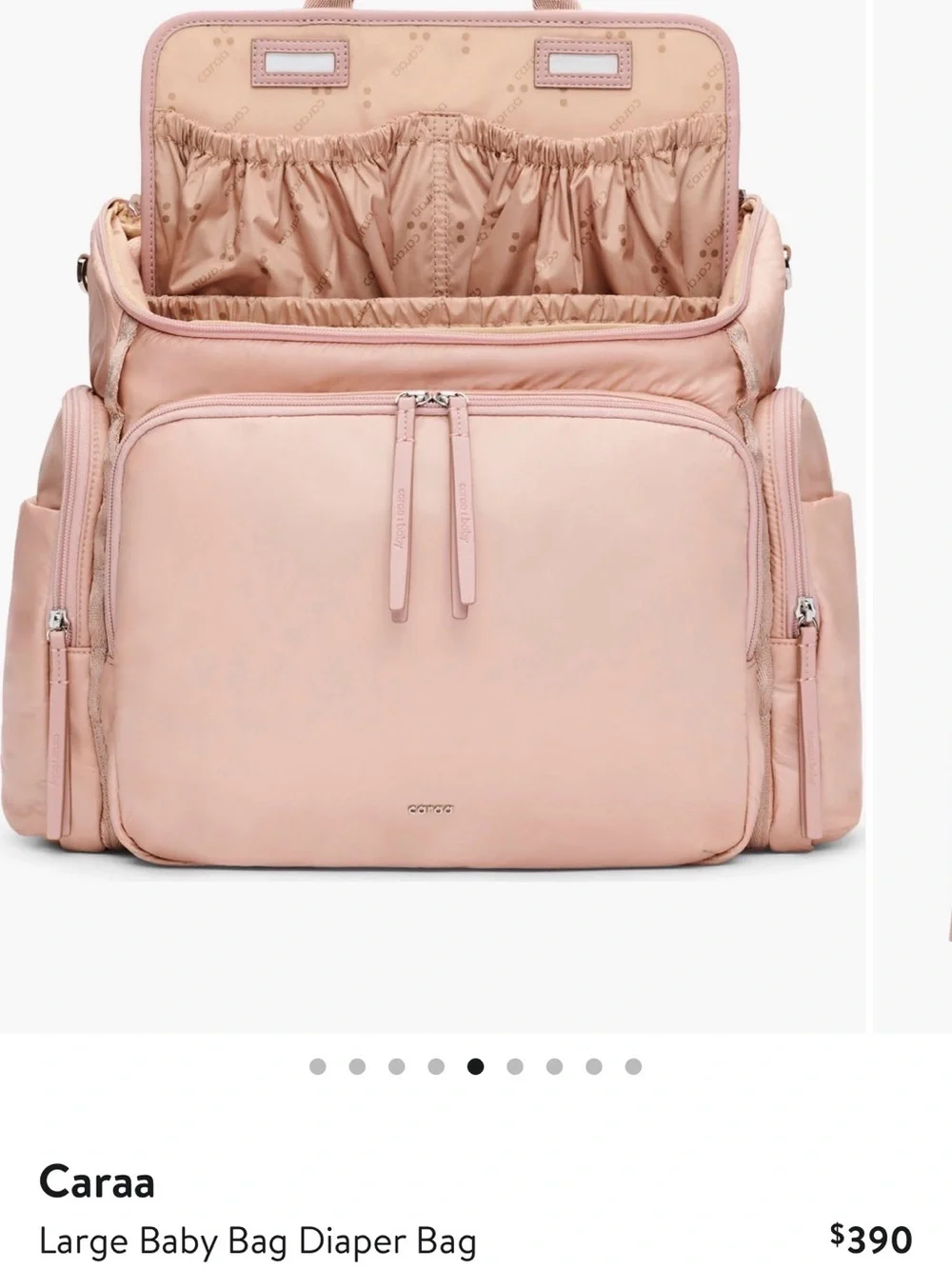 Caraa Blush LARGE Diaper Bag !!NWT!!